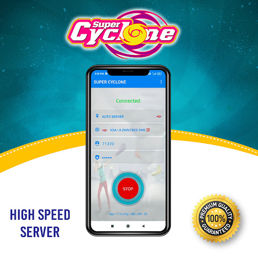 Super Cyclone Vpn Captura de tela 3