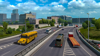 School Bus Transport Simulator स्क्रीनशॉट 4