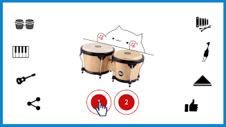 Bongo Cat Musical Instruments Скриншот 2