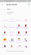 Urdu Sticker RAHI HIJAZI Screenshot 2