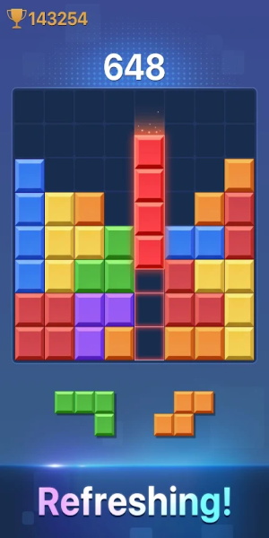 Block Rush Tangkapan skrin 2