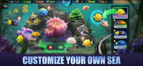 Top Fish: Ocean Game Captura de tela 2