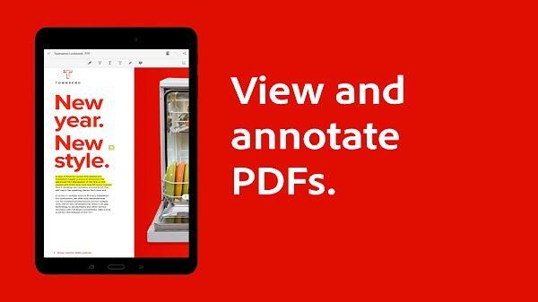 Adobe Acrobat Reader für PDF Capture d'écran 2