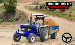 Tractor Trolley Driving Sim 3D Ảnh chụp màn hình 3