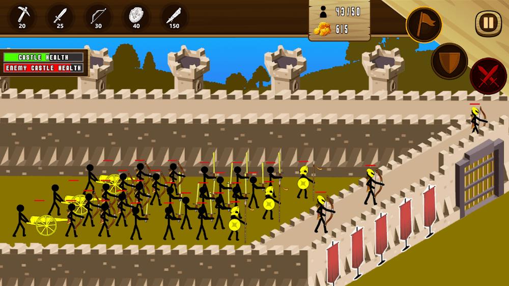 Stickman Age: Stick War Battle Screenshot 2