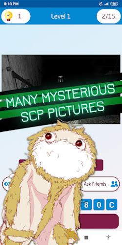 scp quiz game Ảnh chụp màn hình 4