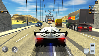 Heavy Traffic Rider Car Game Tangkapan skrin 2