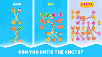 Tangle Maze: Untie the Knots Tangkapan skrin 1