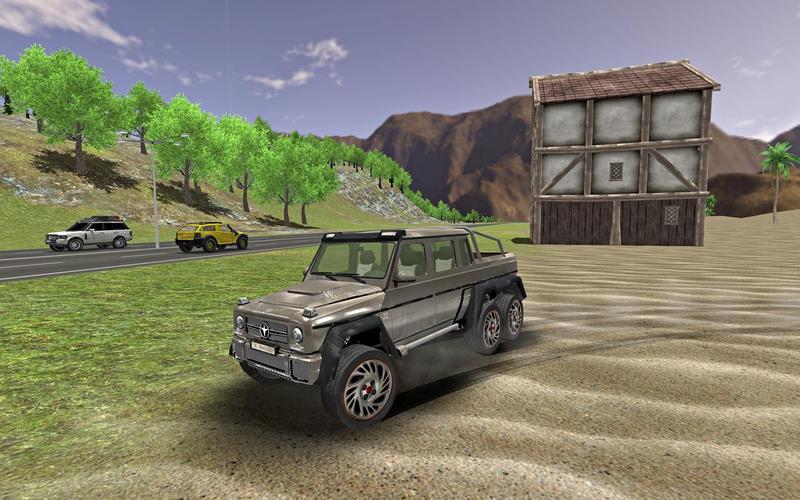 6x6 Truck Offroad Driving Sim Captura de tela 2