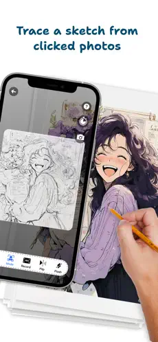 AR Draw Anime Trace Sketch AI Скриншот 2
