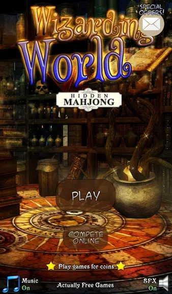 Mahjong: A Wizards World Capture d'écran 1