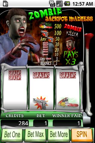 Zombie Jackpot Madness স্ক্রিনশট 1