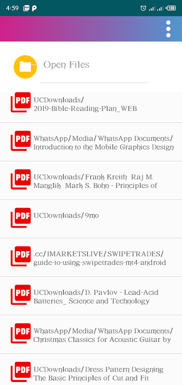 PDF Voice Reader- Audio Ekran Görüntüsü 3