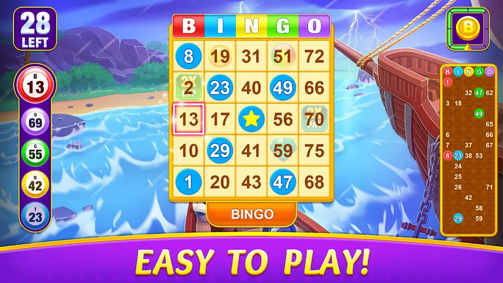 Bingo Alpha - Offline Games ဖန်သားပြင်ဓာတ်ပုံ 2