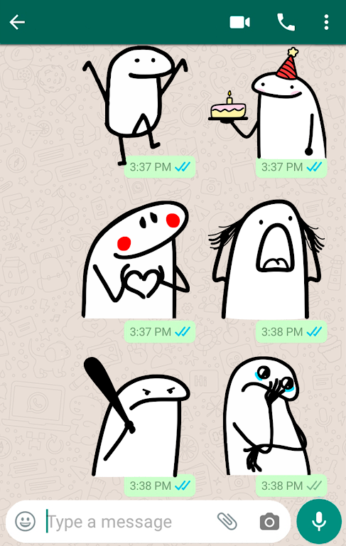 Flork memes stickers WASticker Captura de pantalla 1