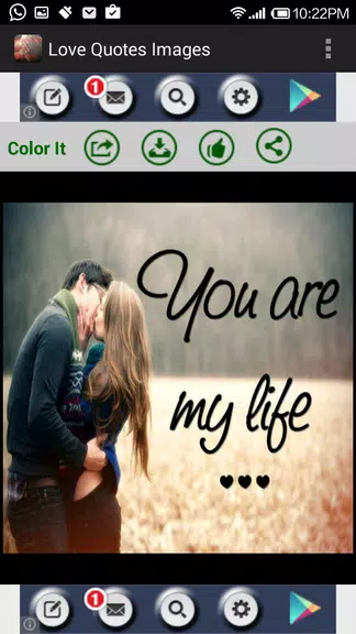 Romantic Love Quotes & Images Tangkapan skrin 3