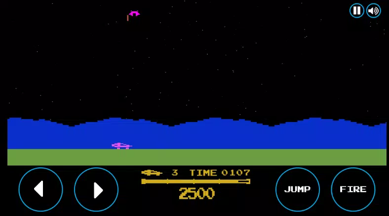 Schermata Moon Patrol Run 1