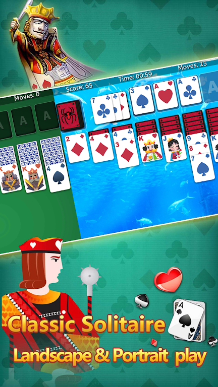 klondike solitaire :card shark應用截圖第2張