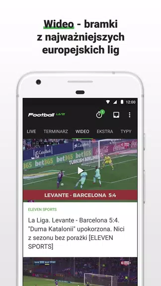 Football LIVE - wyniki na żywo Screenshot 4