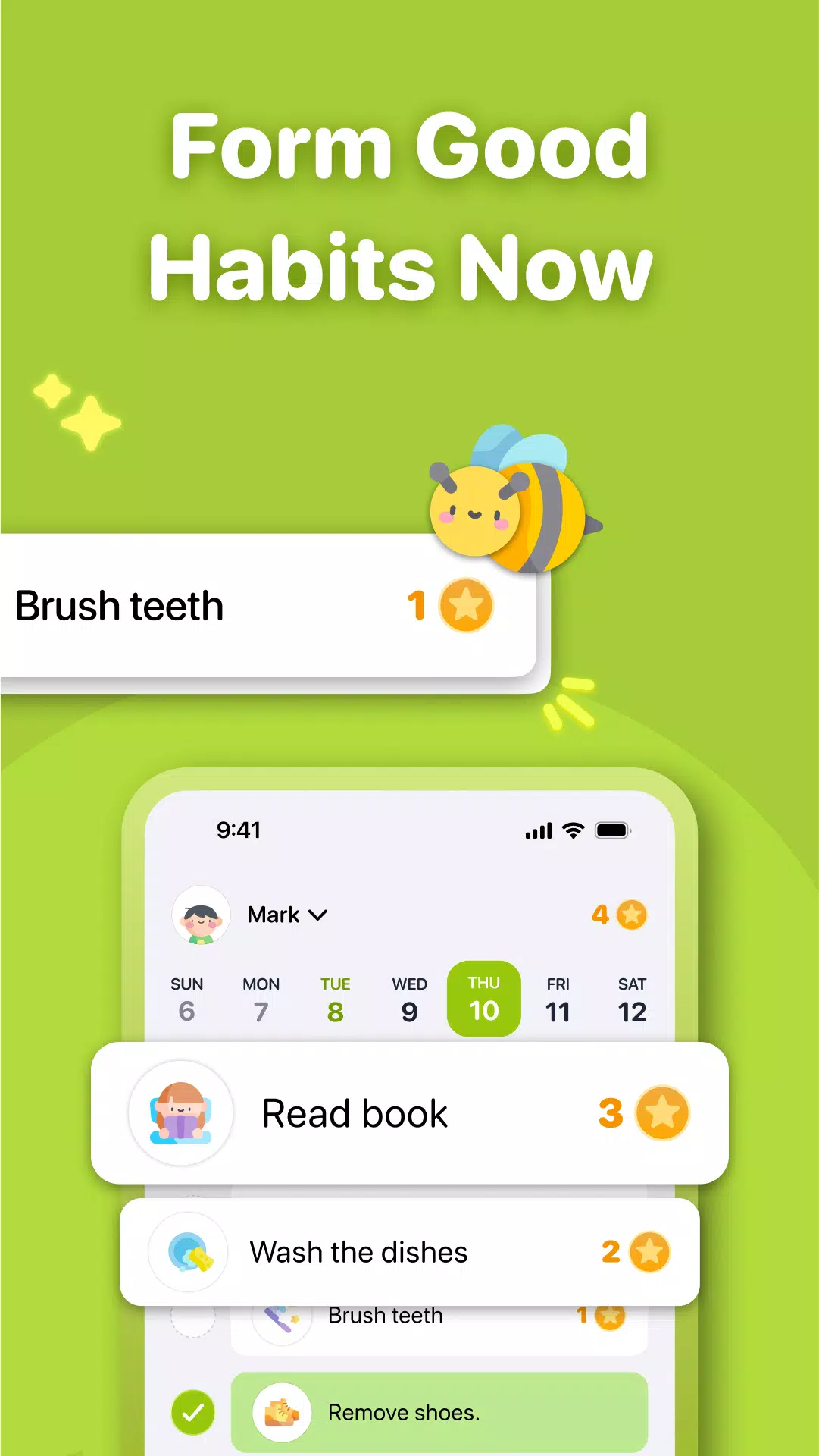 Kids Chores Tracker To Do List ဖန်သားပြင်ဓာတ်ပုံ 2