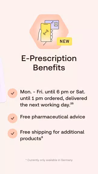 Redcare: Online Pharmacy Captura de tela 2