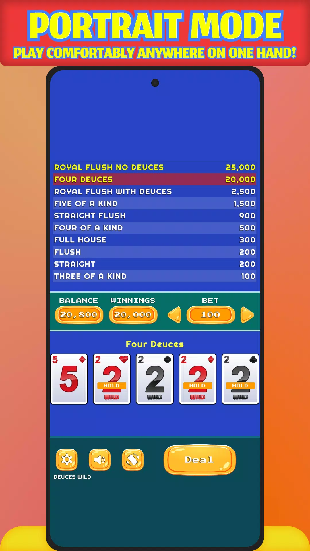 Deuces Wild Screenshot 1