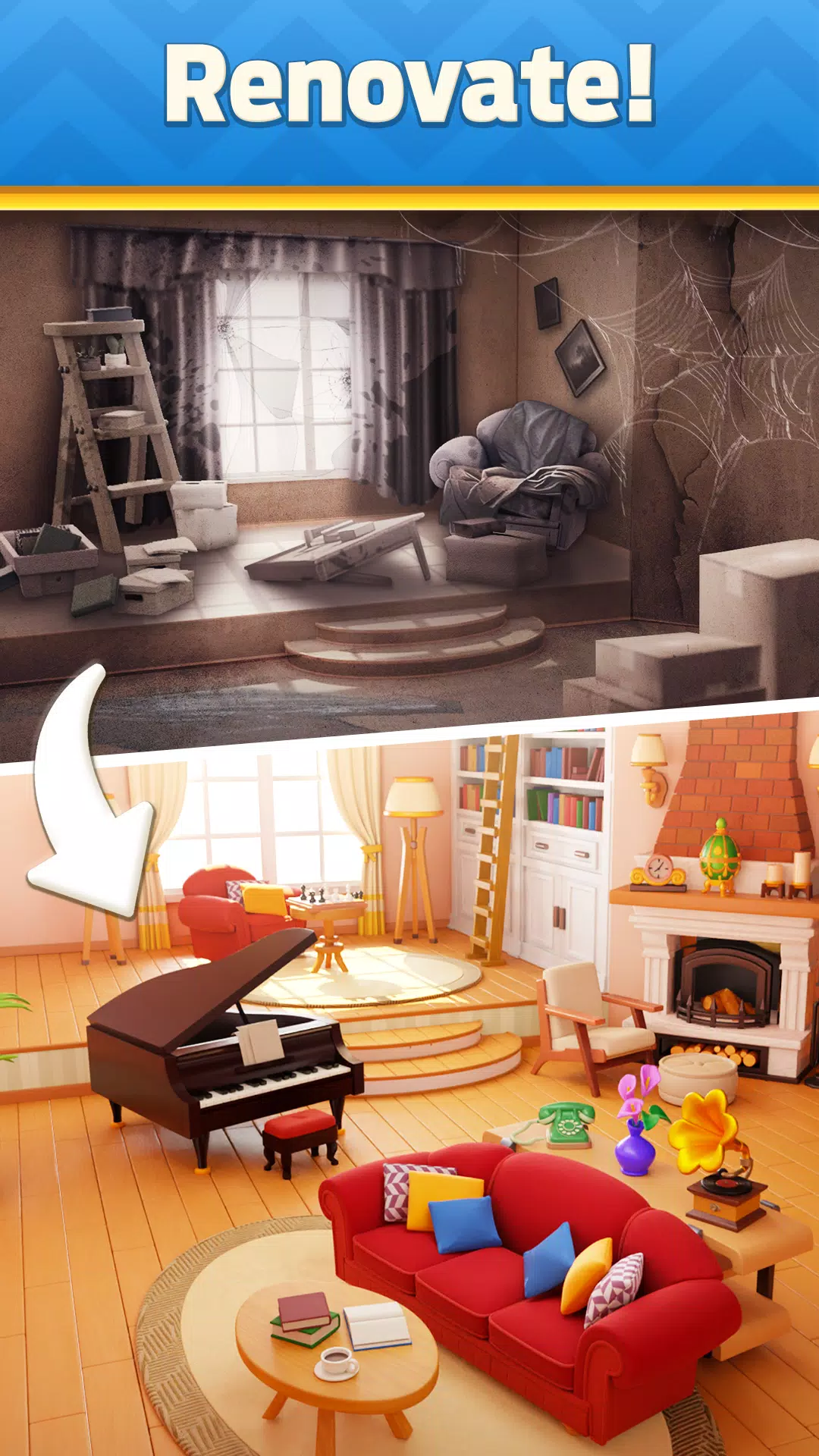 Mergedom: Home Design Captura de pantalla 3