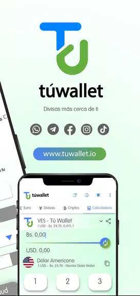 Tú Wallet.io Zrzut ekranu 3