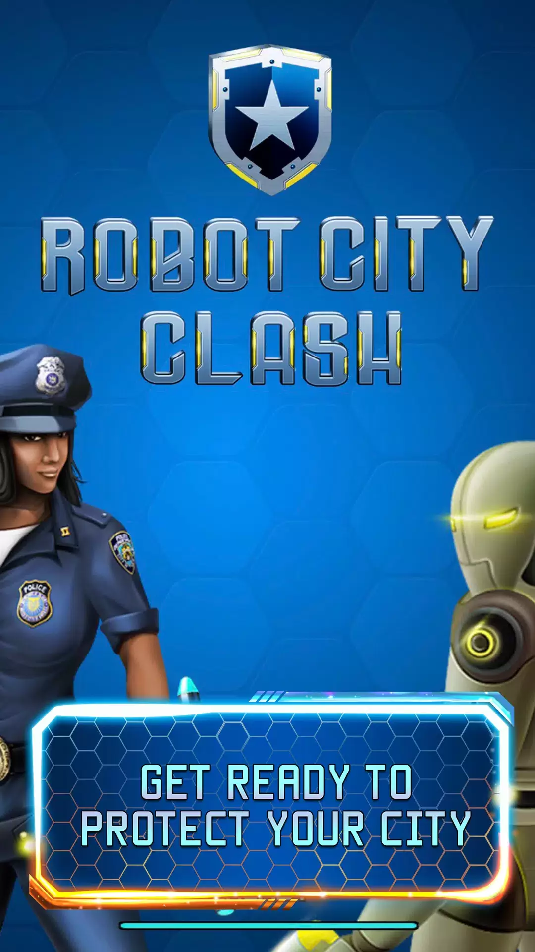 Robot City Clash Captura de tela 1