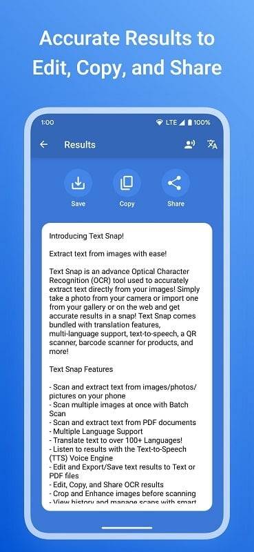 Text Snap - Image to Text Ảnh chụp màn hình 3