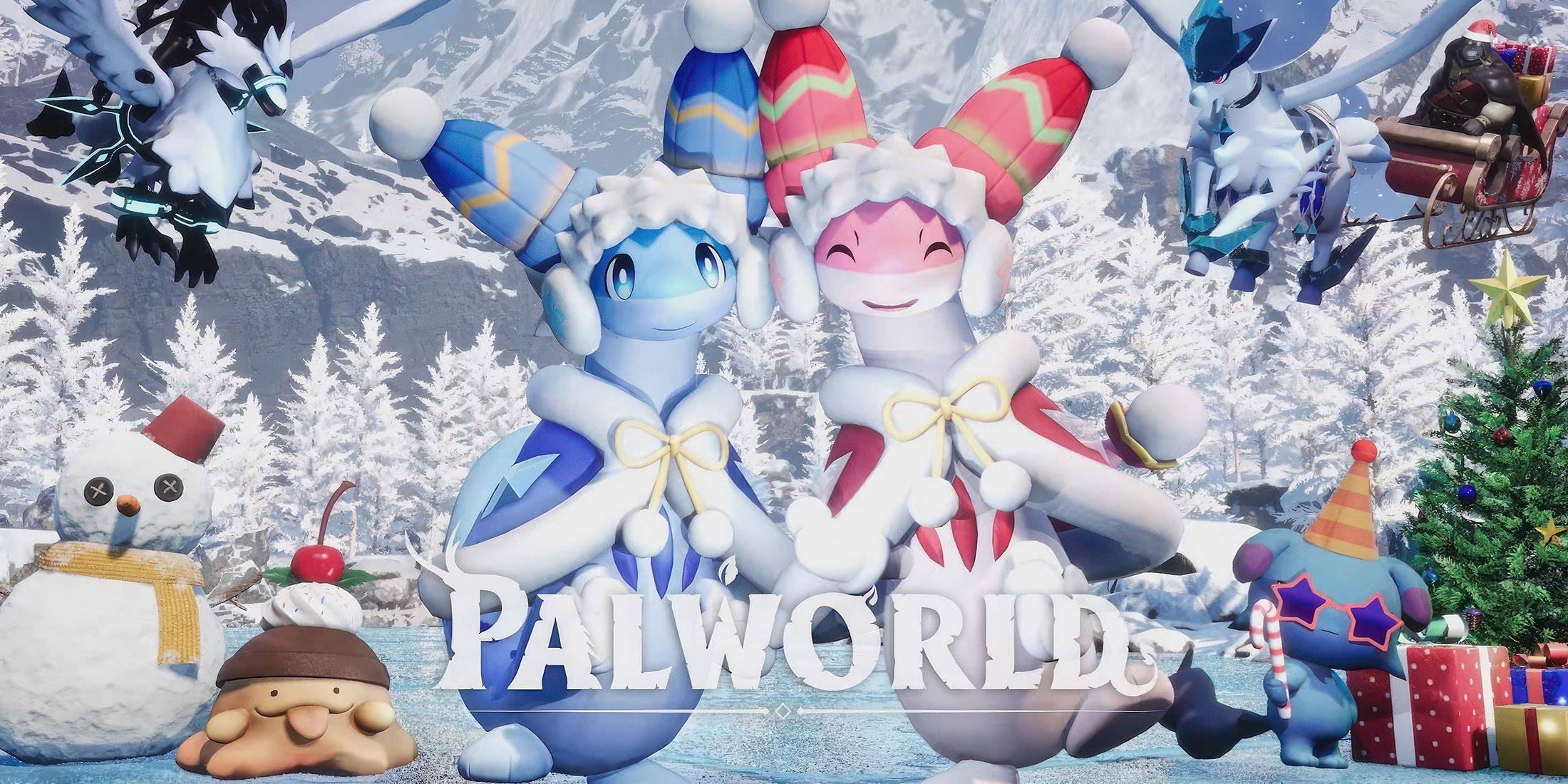 Palworld lanza skins navideñas gratuitas