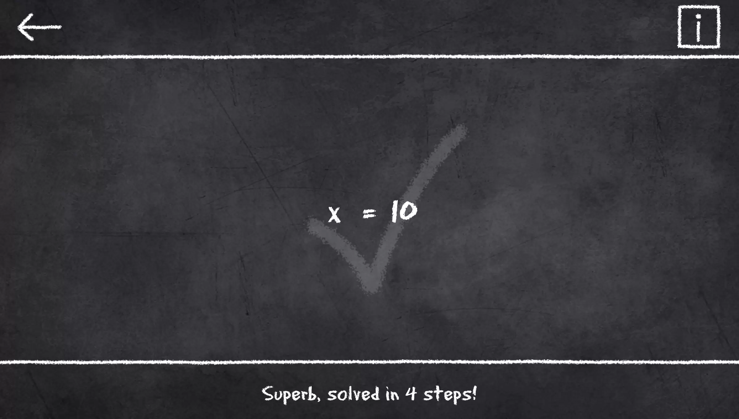 x=1: Learn to solve equations应用截图第1张