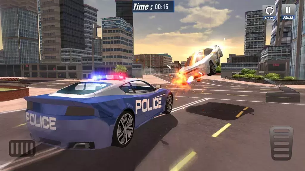 Police Car Sim Ảnh chụp màn hình 2