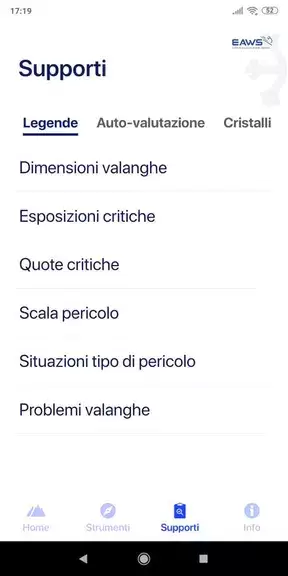 Schermata Meteomont 4