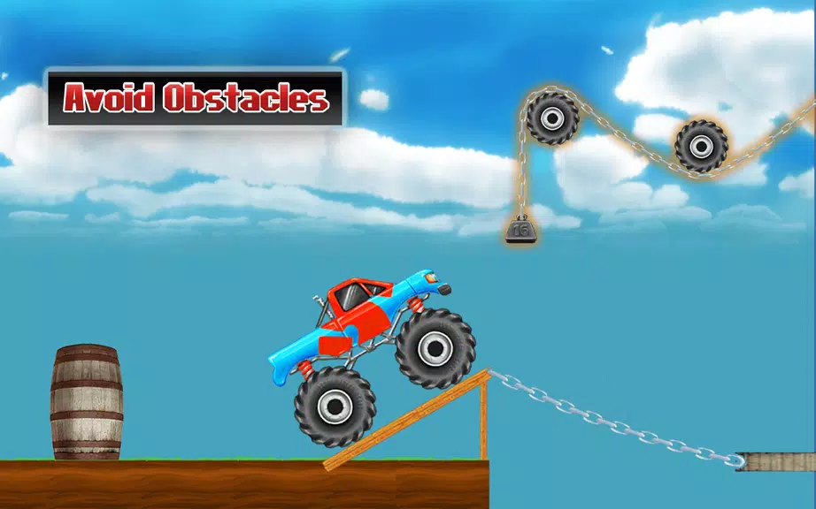 Rope Bridge Racer Car Game 스크린샷 1