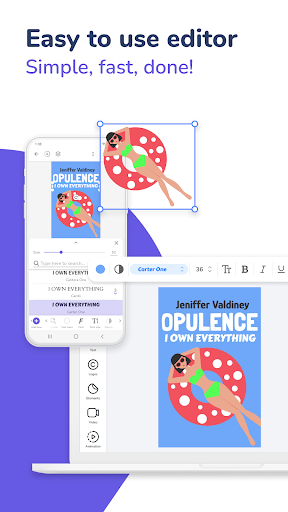 Book Cover Maker for Wattpad Ảnh chụp màn hình 1