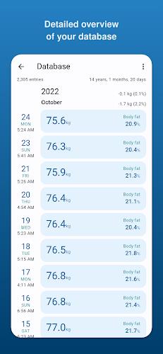 Libra Weight Manager Screenshot 3