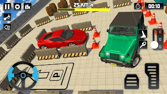 Jeep Parking Game - Prado Jeep Captura de pantalla 2