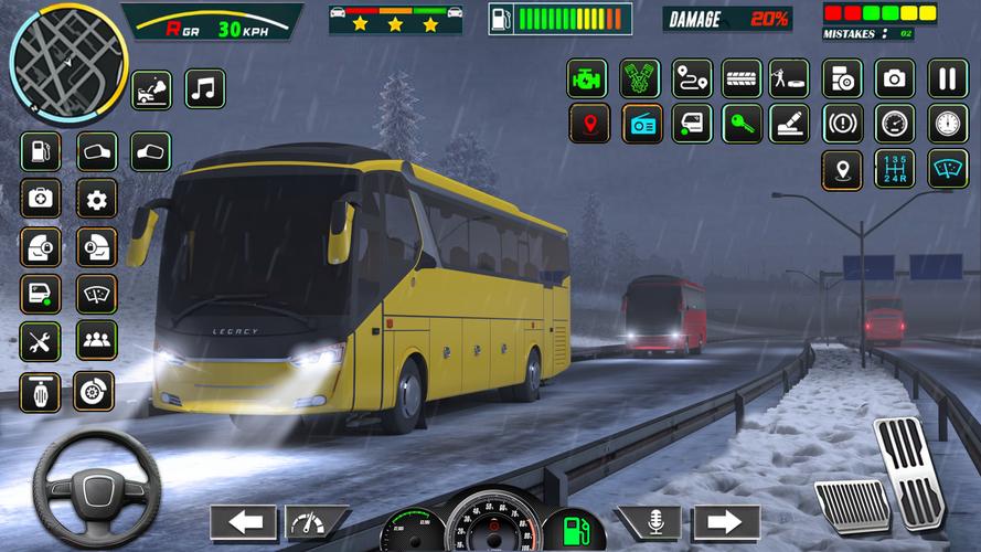 Classic Bus Simulator Games 3D Captura de tela 2