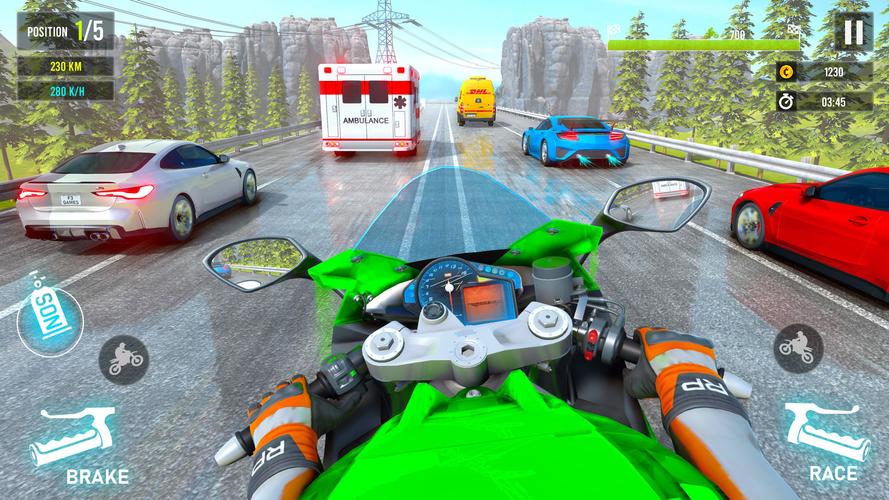 Moto Traffic Bike Race Game 3d Скриншот 4