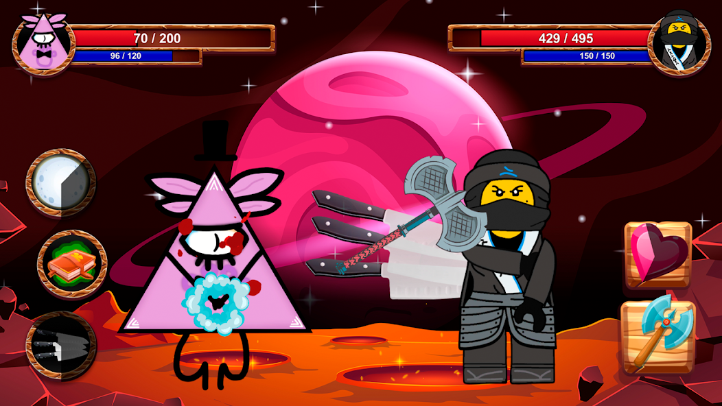 Cartoon Battle Mod Captura de tela 4