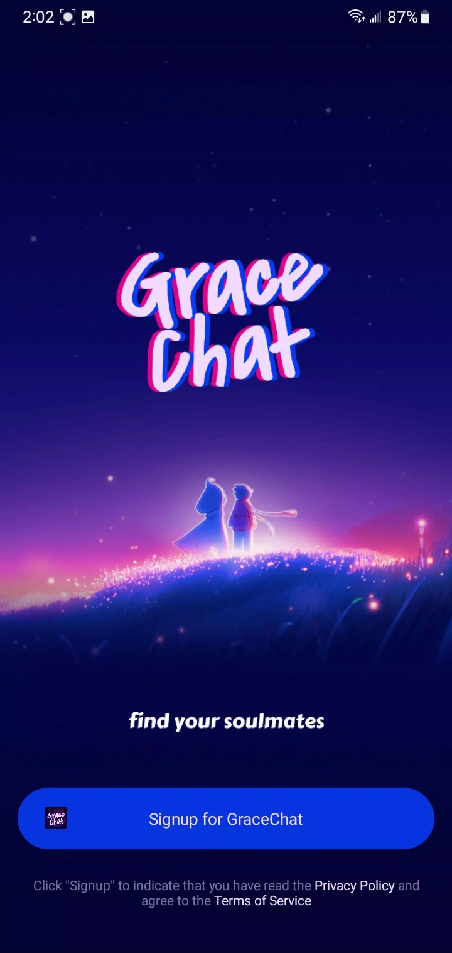 Schermata GraceChat 1