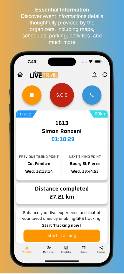 LiveTrail Ekran Görüntüsü 2