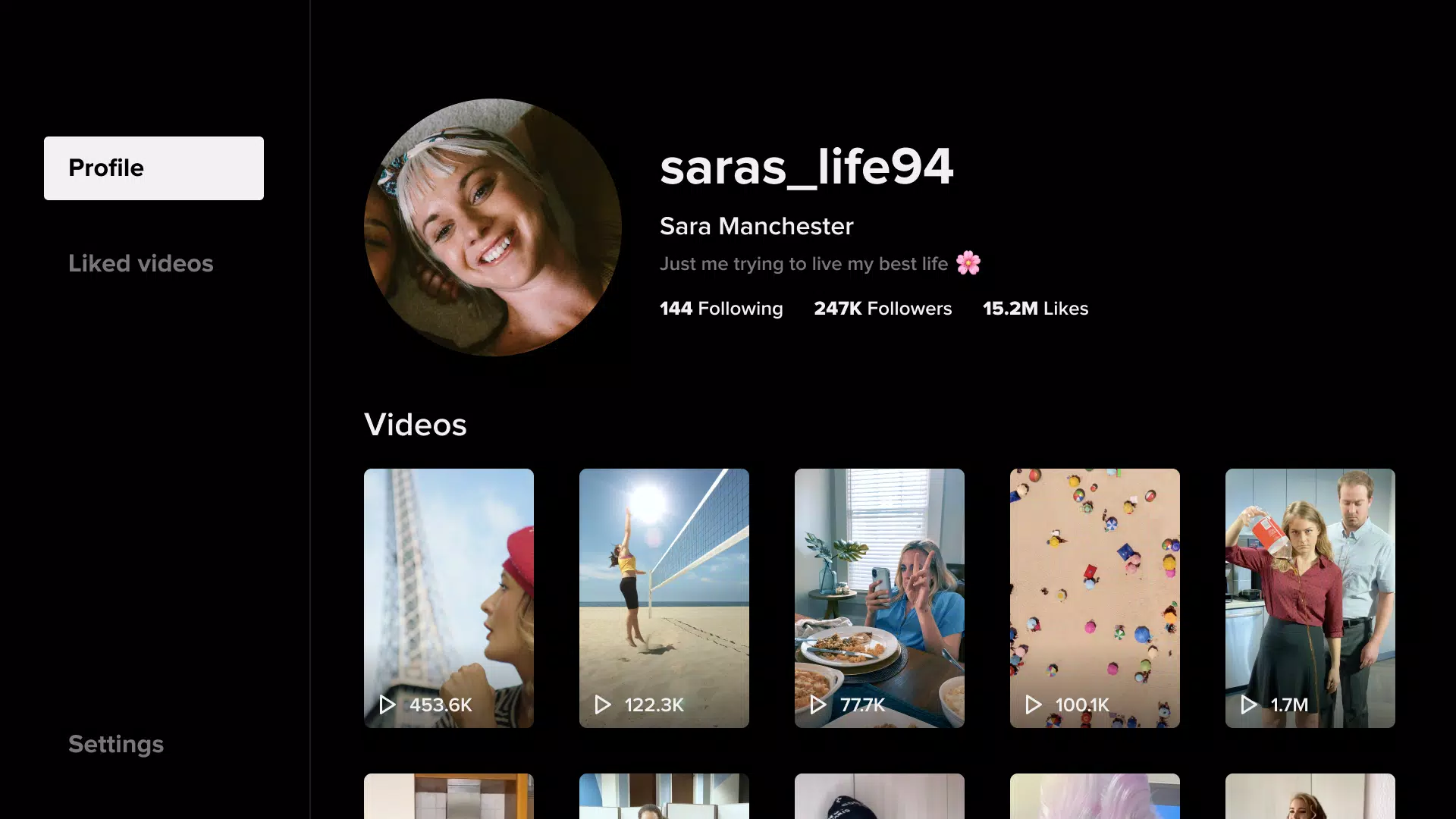 TikTok Captura de pantalla 4