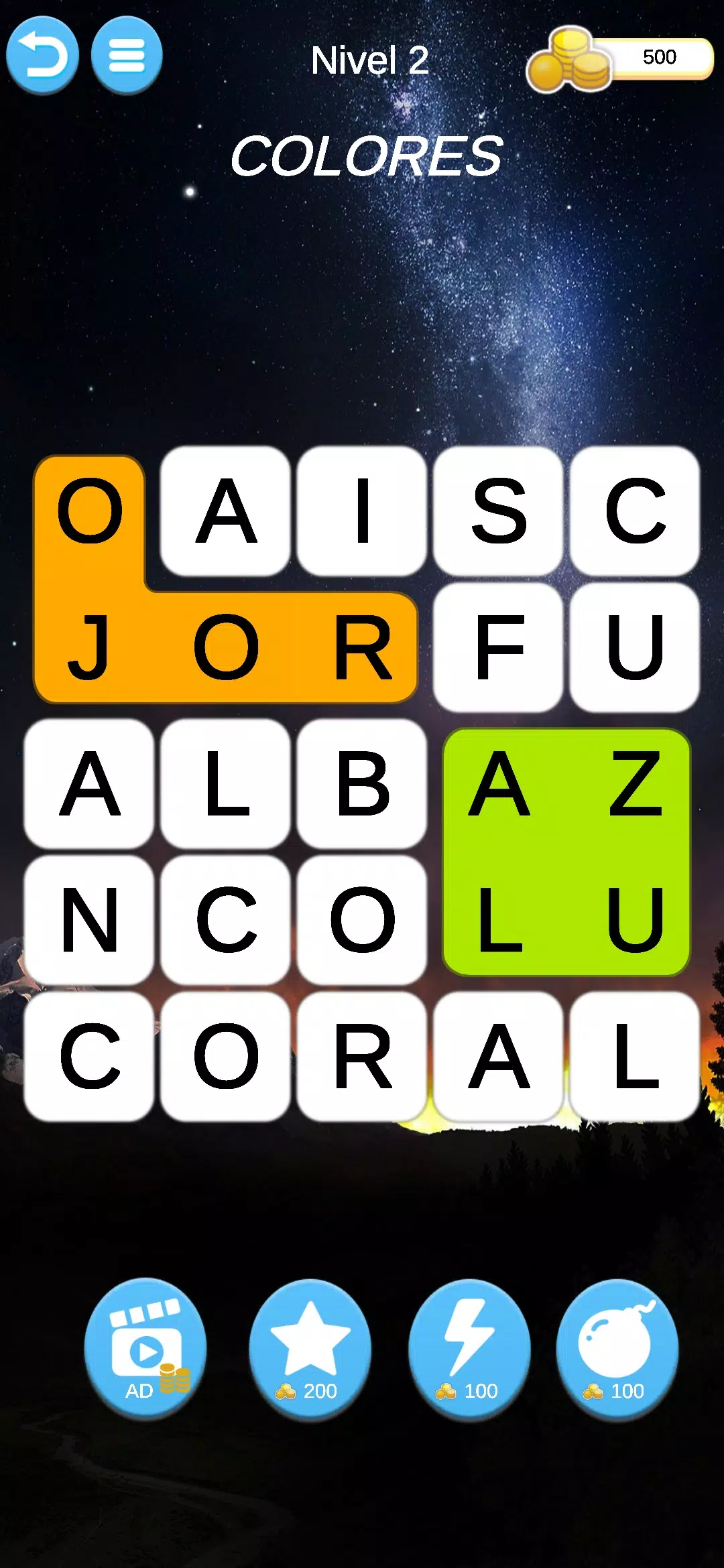 Juego Mental Palabras Zrzut ekranu 3