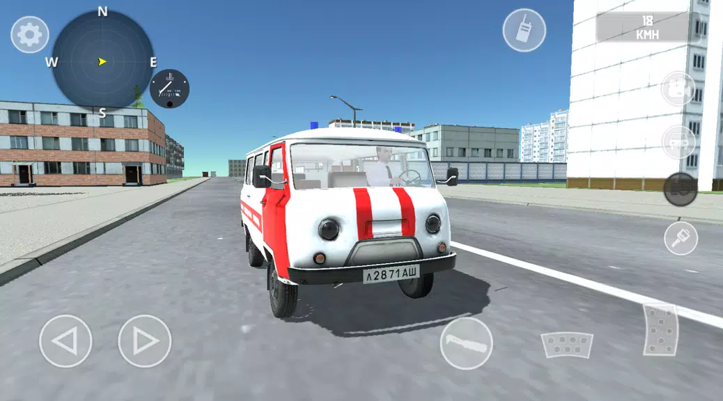 SovietCar: Simulator Schermafbeelding 1