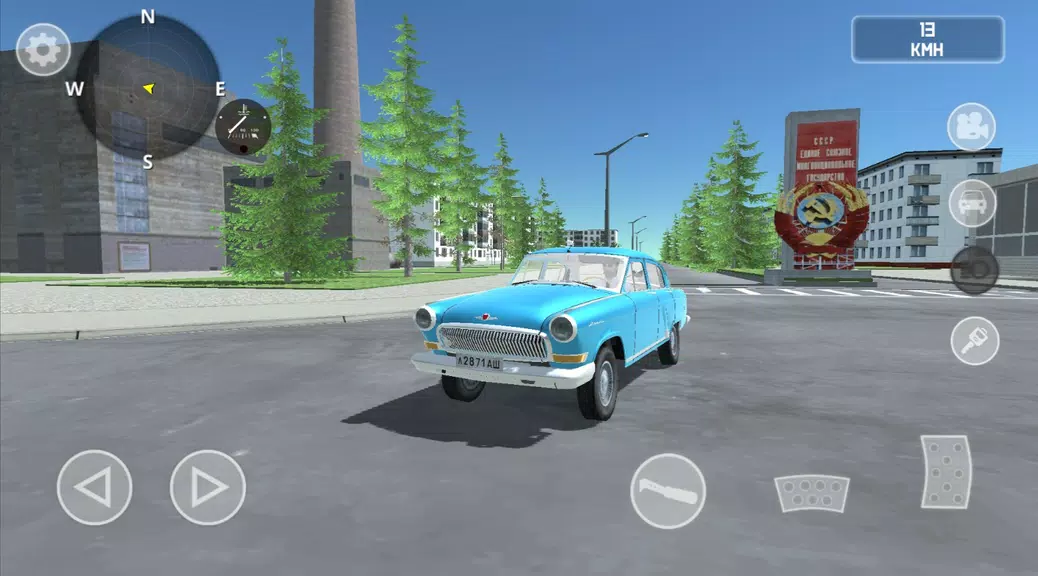 SovietCar: Simulator Schermafbeelding 2