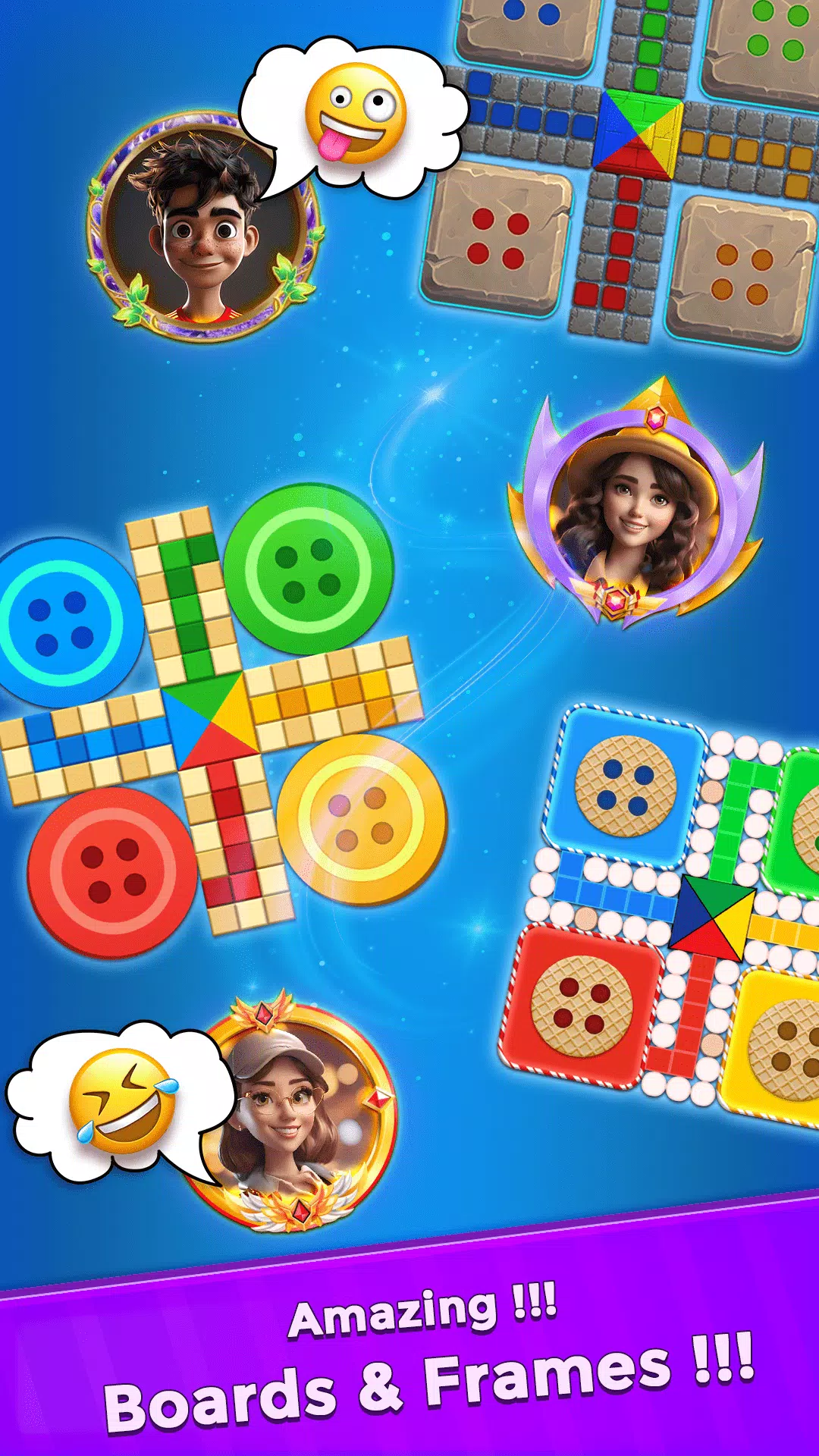 Ludo Speed - Dice Game Fun! ภาพหน้าจอ 1