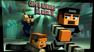 Cops N Robbers: Prison Games 2 スクリーンショット 1