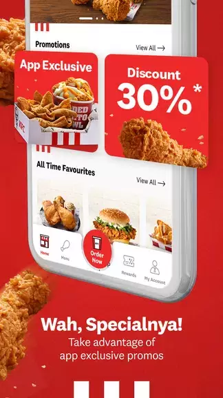 KFC Malaysia ဖန်သားပြင်ဓာတ်ပုံ 4